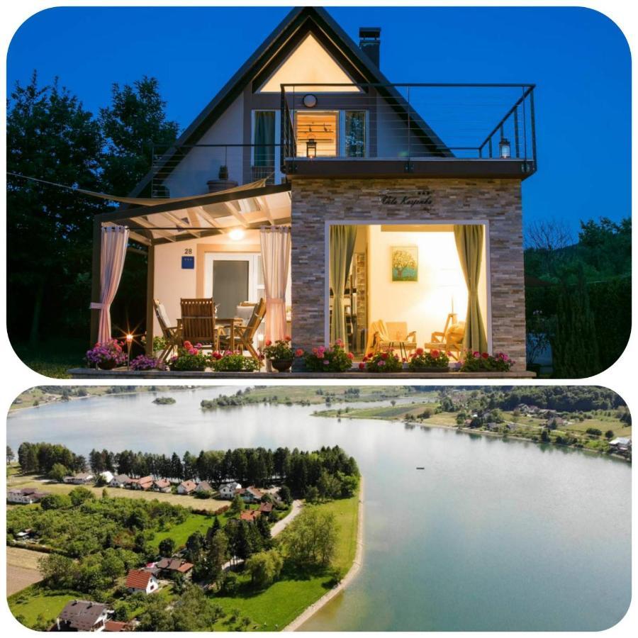 Vila Kosjenka On Lake Sabljaci Оґулин Екстер'єр фото